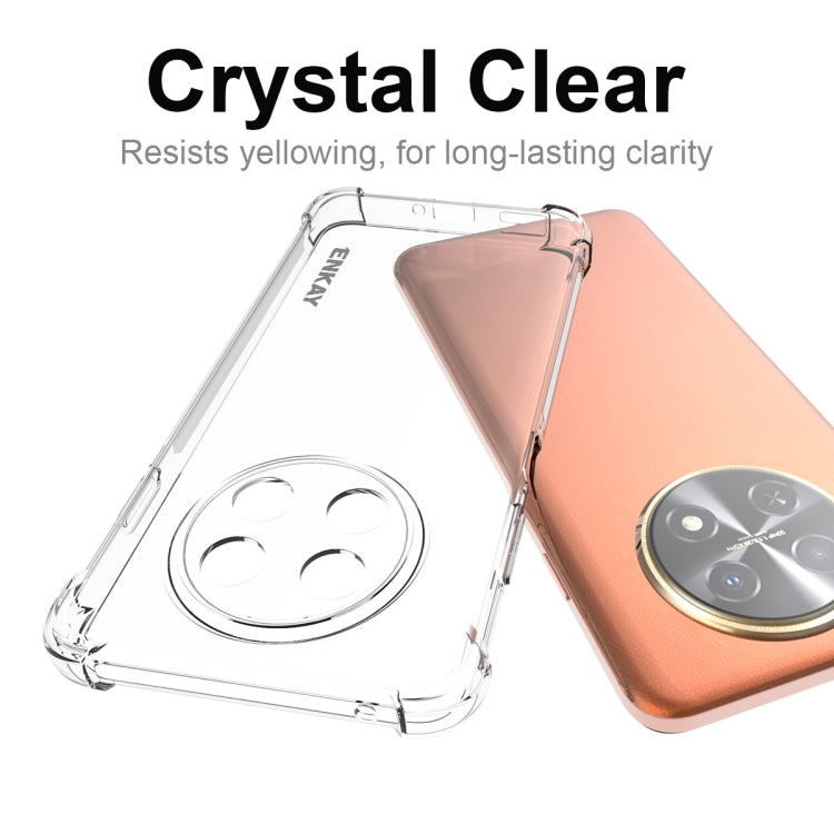 For Huawei Enjoy 60X 4G / nova Y91 4G ENKAY Hat-Prince Transparent TPU Shockproof Phone Case - Huawei Cases by ENKAY | Online Shopping UK | buy2fix