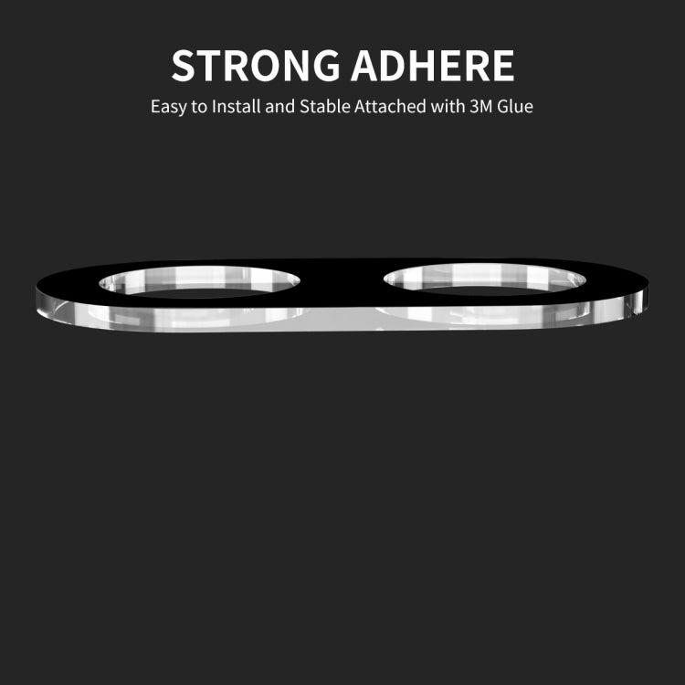 For Samsung Galaxy Z Flip6 ENKAY Hat-Prince 9H Rear Camera Lens Tempered Glass Film(Black) - Galaxy Tempered Glass by ENKAY | Online Shopping UK | buy2fix