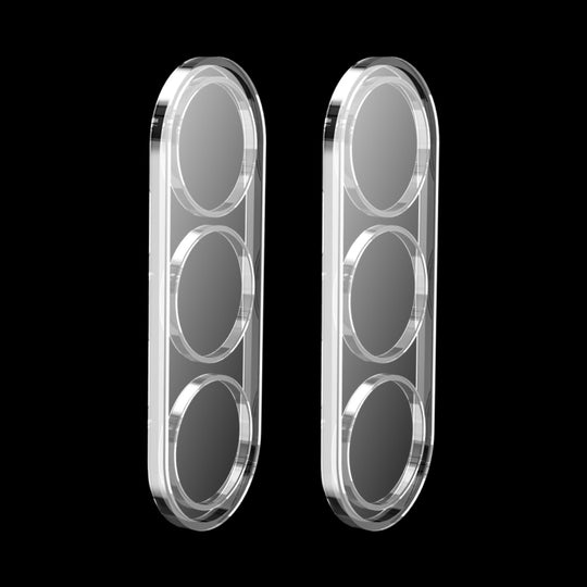 For Samsung Galaxy A55 5G 2pcs ENKAY Hat-Prince 9H Rear Camera Lens Tempered Glass Film(Transparent)