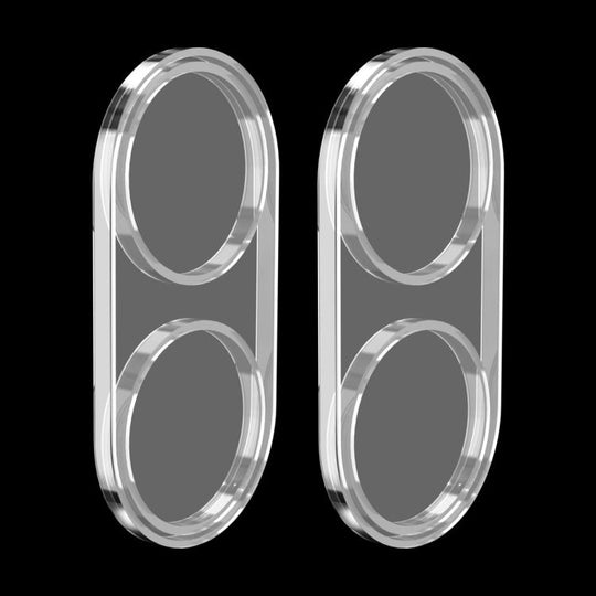 For Samsung Galaxy Z Flip7 5G 2pcs ENKAY Hat-Prince 9H Rear Camera Lens Tempered Glass Film(Transparent)