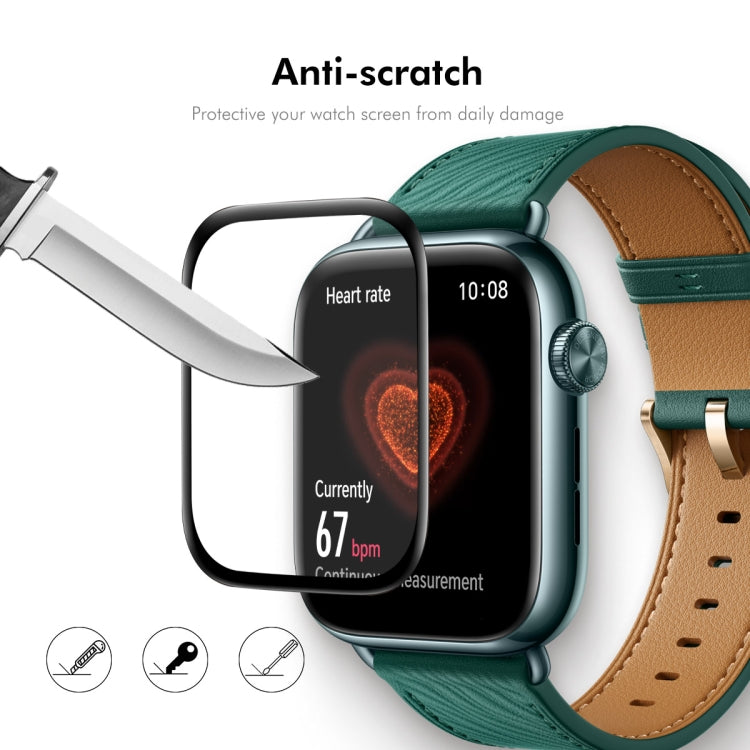 For Xiaomi Smart Band 9 Pro 1pcs ENKAY ENKAY 3D Full Coverage Soft PC Edge PMMA HD Screen Film - Screen Protector by ENKAY | Online Shopping UK | buy2fix