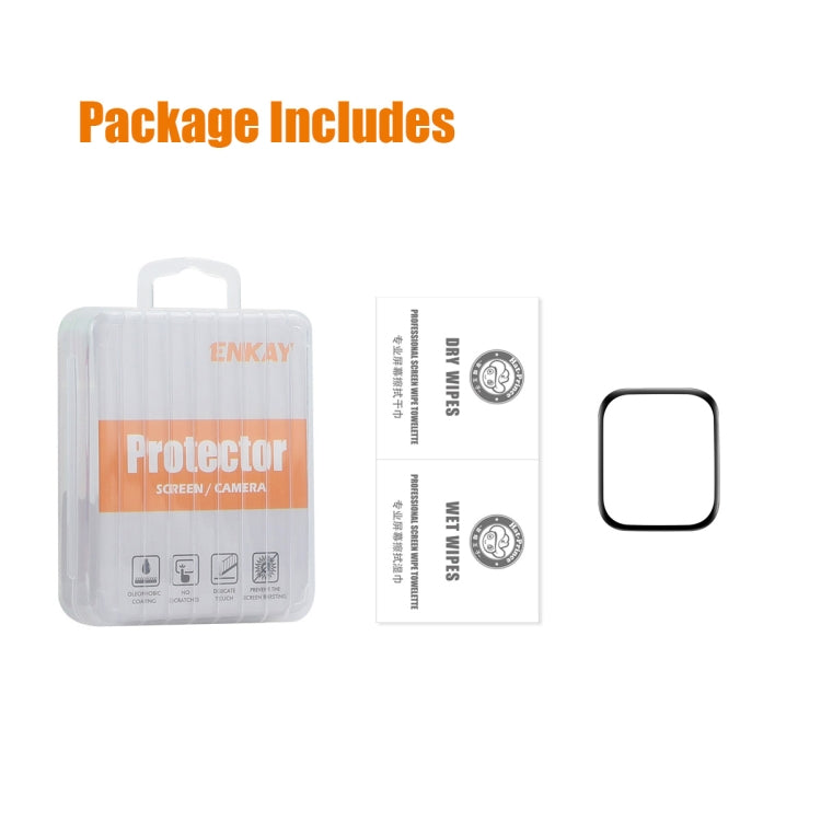 For Xiaomi Smart Band 9 Pro 1pcs ENKAY ENKAY 3D Full Coverage Soft PC Edge PMMA HD Screen Film - Screen Protector by ENKAY | Online Shopping UK | buy2fix