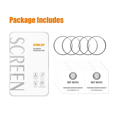 For Xiaomi Watch S4 5pcs ENKAY ENKAY 3D Full Coverage Soft PC Edge PMMA HD Screen Film - Screen Protector by ENKAY | Online Shopping UK | buy2fix