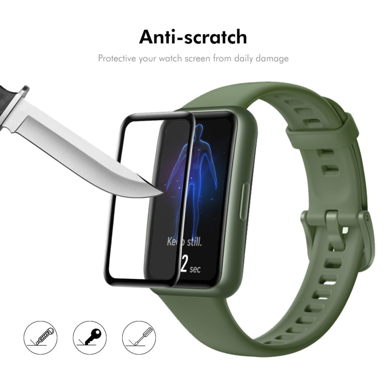 For Xiaomi Smart Band 9 Active 10pcs ENKAY ENKAY 3D Full Coverage Soft PC Edge PMMA HD Screen Film - Screen Protector by ENKAY | Online Shopping UK | buy2fix