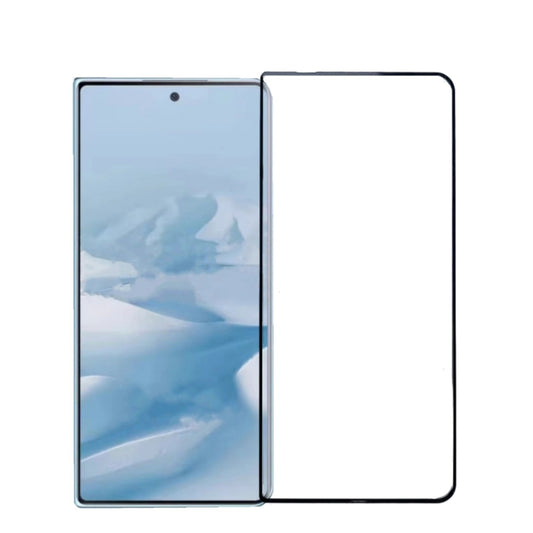 For Honor Magic V2/V2s/V2s RSR PINWUYO 9H 3D Hot Bending Tempered Glass Film(Black) - Honor Tempered Glass by PINWUYO | Online Shopping UK | buy2fix