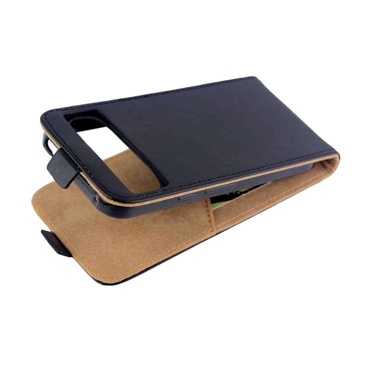 For Google Pixel 9 / 9 Pro Vertical Flip Leather Phone Case with Card Slot(Black) by buy2fix