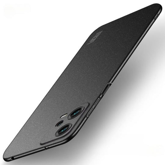 Pour Xiaomi Redmi Note 12 Global MOFI Fandun Series Étui de téléphone tout compris ultra-mince en PC givré (noir)