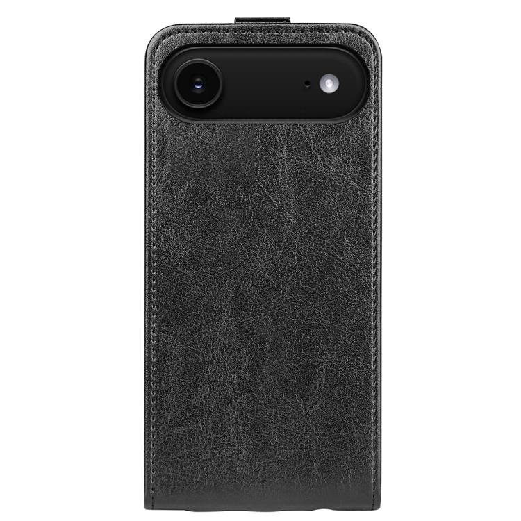 For iPhone Air R64 Texture Single Vertical Flip Leather Phone Case(Black) - iPhone Air Cases by buy2fix | Online Shopping UK | buy2fix