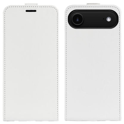 For iPhone Air R64 Texture Single Vertical Flip Leather Phone Case(White) - iPhone Air Cases by buy2fix | Online Shopping UK | buy2fix