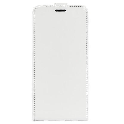 For iPhone Air R64 Texture Single Vertical Flip Leather Phone Case(White) - iPhone Air Cases by buy2fix | Online Shopping UK | buy2fix