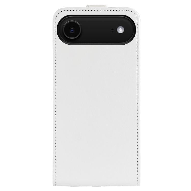 For iPhone Air R64 Texture Single Vertical Flip Leather Phone Case(White) - iPhone Air Cases by buy2fix | Online Shopping UK | buy2fix