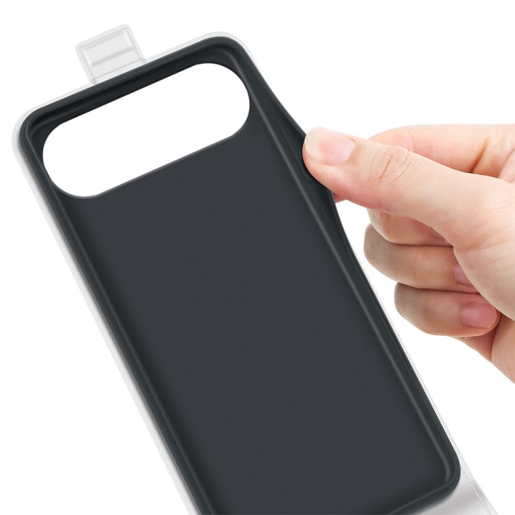 For iPhone Air R64 Texture Single Vertical Flip Leather Phone Case(White) - iPhone Air Cases by buy2fix | Online Shopping UK | buy2fix