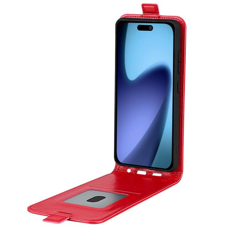 For iPhone Air R64 Texture Single Vertical Flip Leather Phone Case(Red) - iPhone Air Cases by buy2fix | Online Shopping UK | buy2fix