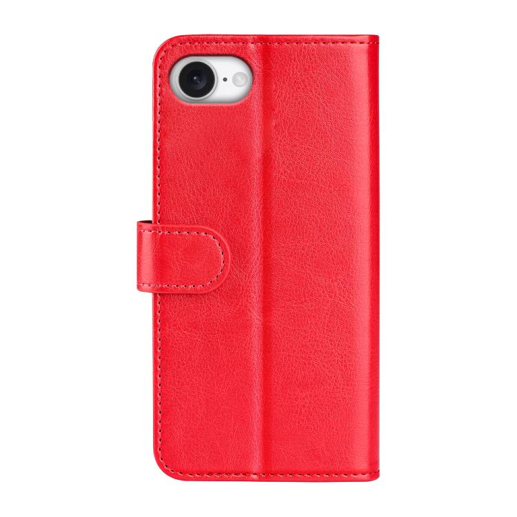 For iPhone 16e R64 Texture Horizontal Flip Leather Phone Case(Red) - iPhone 16e Cases by buy2fix | Online Shopping UK | buy2fix