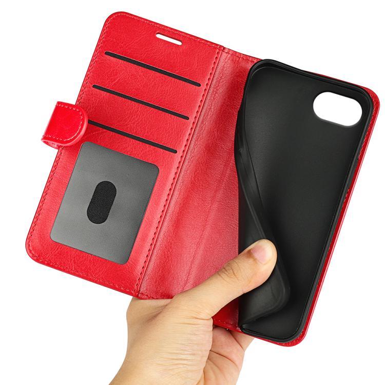 For iPhone 16e R64 Texture Horizontal Flip Leather Phone Case(Red) - iPhone 16e Cases by buy2fix | Online Shopping UK | buy2fix