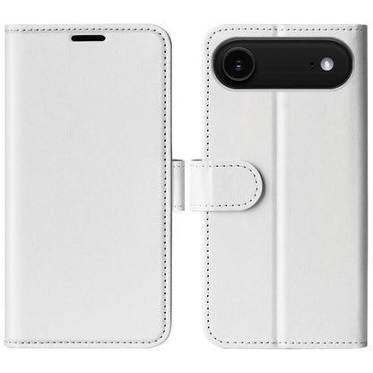 For iPhone Air R64 Texture Horizontal Flip Leather Phone Case(White) - iPhone Air Cases by buy2fix | Online Shopping UK | buy2fix