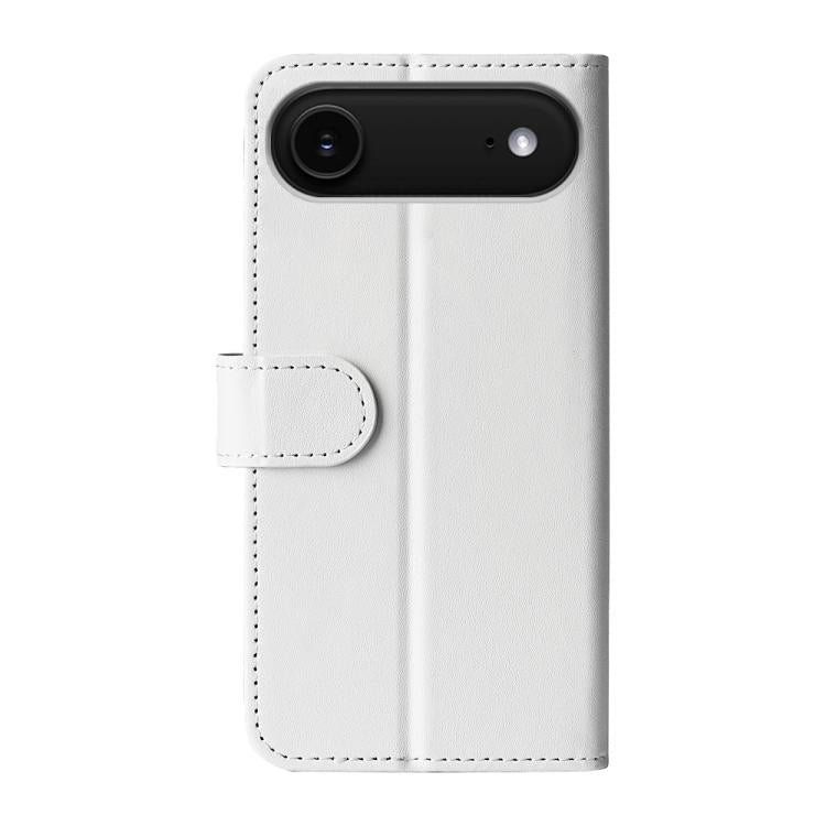For iPhone Air R64 Texture Horizontal Flip Leather Phone Case(White) - iPhone Air Cases by buy2fix | Online Shopping UK | buy2fix