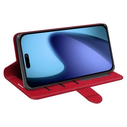 For iPhone Air R64 Texture Horizontal Flip Leather Phone Case(Red) - iPhone Air Cases by buy2fix | Online Shopping UK | buy2fix