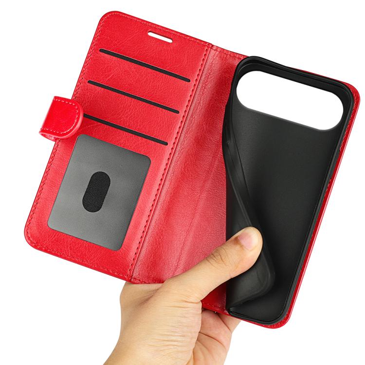 For iPhone Air R64 Texture Horizontal Flip Leather Phone Case(Red) - iPhone Air Cases by buy2fix | Online Shopping UK | buy2fix