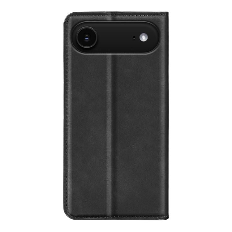 For iPhone Air Retro-skin Magnetic Suction Leather Phone Case(Black) - iPhone Air Cases by buy2fix | Online Shopping UK | buy2fix