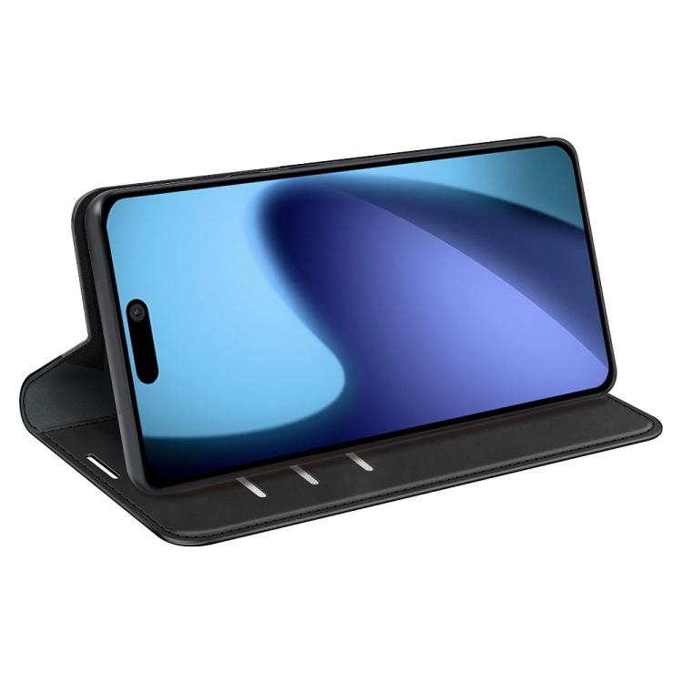 For iPhone Air Retro-skin Magnetic Suction Leather Phone Case(Black) - iPhone Air Cases by buy2fix | Online Shopping UK | buy2fix