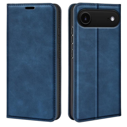 For iPhone Air Retro-skin Magnetic Suction Leather Phone Case(Dark Blue) - iPhone Air Cases by buy2fix | Online Shopping UK | buy2fix