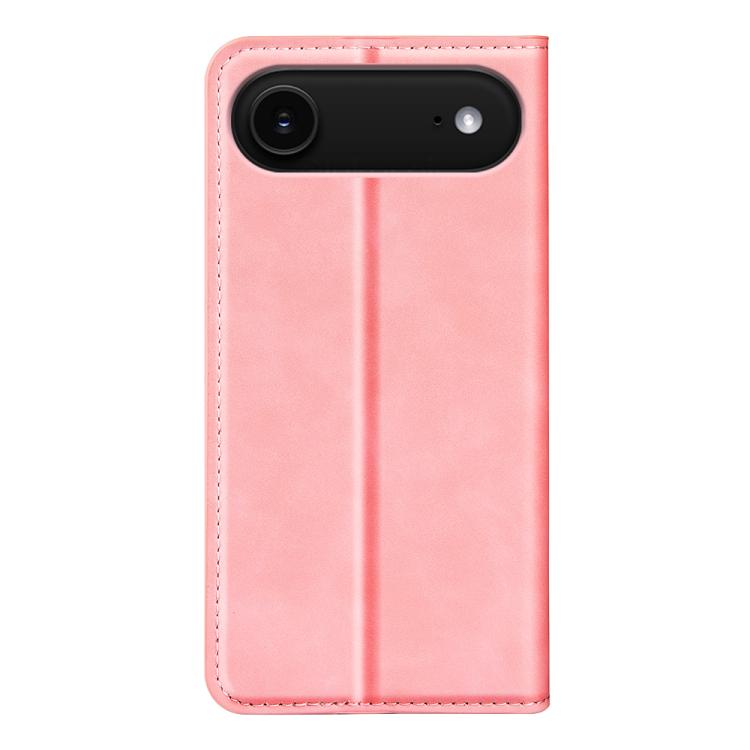 For iPhone Air Retro-skin Magnetic Suction Leather Phone Case(Pink) - iPhone Air Cases by buy2fix | Online Shopping UK | buy2fix