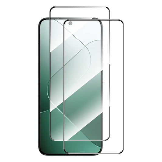 For Xiaomi 14 2pcs ENKAY Hat-Prince Full Glue High Aluminum-silicon Tempered Glass Film -  by ENKAY | Online Shopping UK | buy2fix
