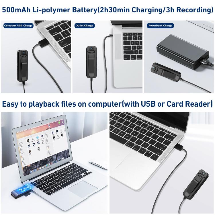 L7 Mini Camera D3 Full HD 1080P Micro Body Camcorder Night Vision DV Video Voice Recorder by buy2fix