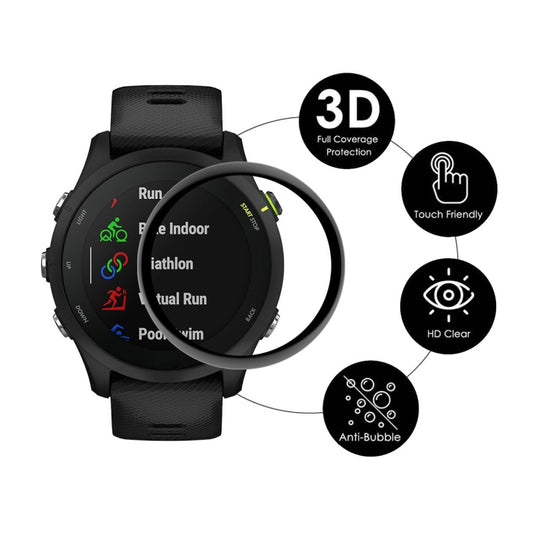 For GarminMove Sport / Trend 2pcs ENKAY 3D Full Coverage Soft PC Edge PMMA HD Screen Protector Film - Screen Protector by ENKAY | Online Shopping UK | buy2fix