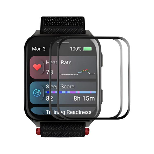 For Garmin Venu X1 2pcs ENKAY 3D Full Coverage Soft PC Edge PMMA HD Screen Protector Film - Screen Protector by ENKAY | Online Shopping UK | buy2fix