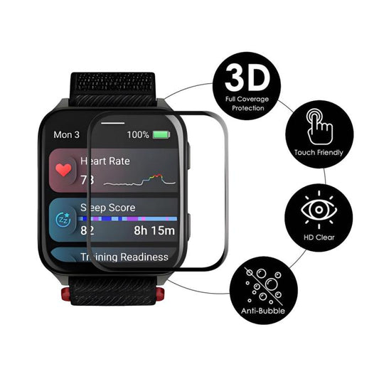 For Garmin Venu X1 2pcs ENKAY 3D Full Coverage Soft PC Edge PMMA HD Screen Protector Film - Screen Protector by ENKAY | Online Shopping UK | buy2fix