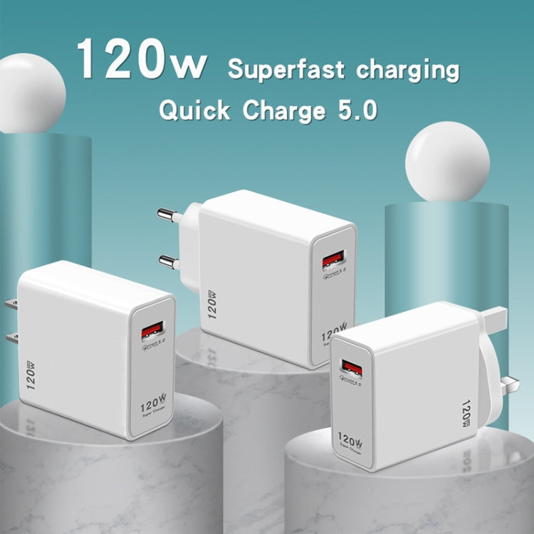 120W USB Super Fast Charging Charger, Plug Size:US Plug by buy2fix
