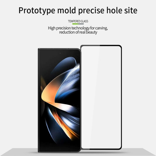 For Samsung Galaxy Z Fold5 MOFI 9H 2.5D Full Screen Tempered Glass Film(Black) - Galaxy Tempered Glass by MOFI | Online Shopping UK | buy2fix