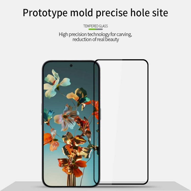 For Nothing Phone 2a Plus PINWUYO 9H 2.5D Full Screen Tempered Glass Film(Black) - Nothing Tempered Glass by PINWUYO | Online Shopping UK | buy2fix