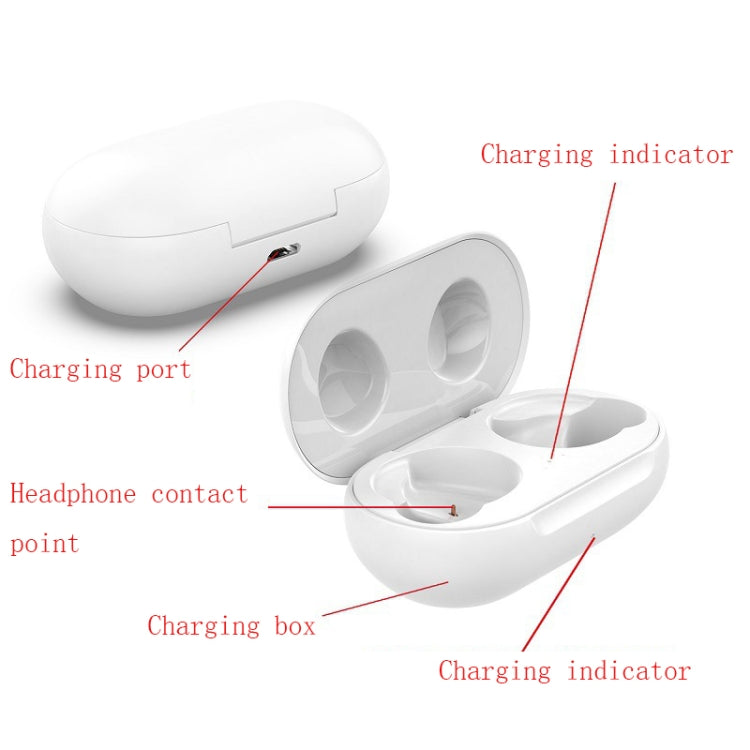 For Samsung Galaxy Galaxy Buds SM-R170 Wireless Earphone Charging Box(White) by buy2fix