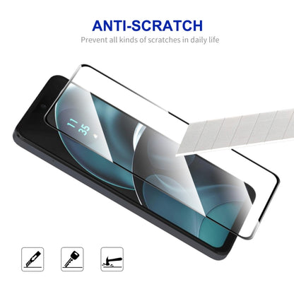 For Motorola Moto G14 ENKAY Full Glue High Aluminum-silicon Tempered Glass Film by ENKAY