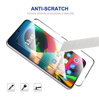 For Motorola Moto G 5G 2025 2pcs ENKAY Full Glue High Aluminum-silicon Tempered Glass Film - Motorola Tempered Glass by ENKAY | Online Shopping UK | buy2fix