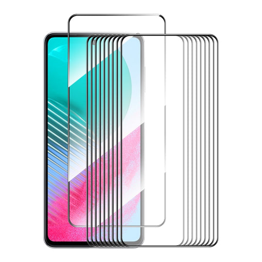 For Galaxy M54 / F54 10pcs ENKAY Hat-Prince Full Glue High Aluminum-silicon Tempered Glass Film