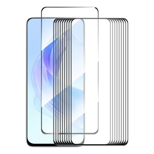 For Honor Play7T Pro / X50i / X40i 10pcs ENKAY Hat-Prince Full Glue High Aluminum-silicon Tempered Glass Film - Honor Tempered Glass by ENKAY | Online Shopping UK | buy2fix