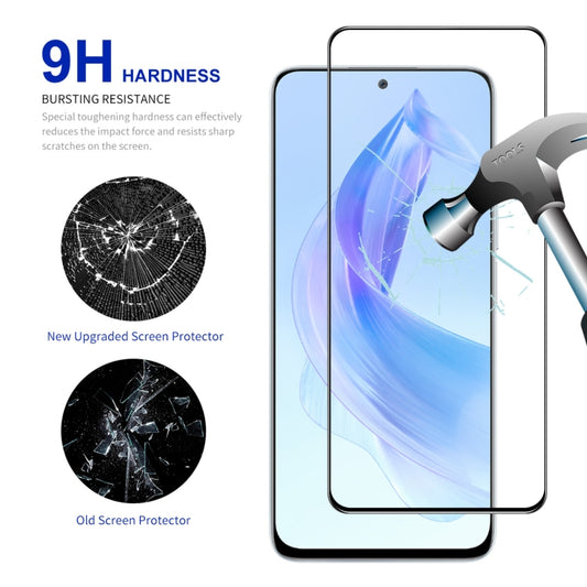 For Honor Play7T Pro / X50i / X40i 10pcs ENKAY Hat-Prince Full Glue High Aluminum-silicon Tempered Glass Film - Honor Tempered Glass by ENKAY | Online Shopping UK | buy2fix