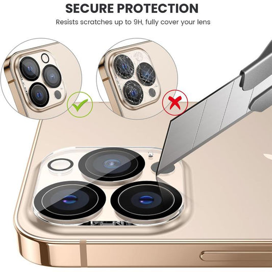 For iPhone 16 Pro / 16 Pro Max 2pcs ENKAY Hat-Prince 9H Rear Camera Lens Tempered Glass Film - iPhone 16 Pro Max Tempered Glass by ENKAY | Online Shopping UK | buy2fix