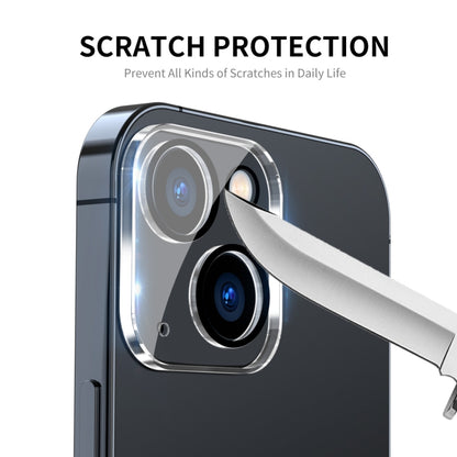 For iPhone 15 / 15 Plus 2pcs ENKAY Hat-Prince 9H Rear Camera Lens Tempered Glass Film - iPhone 15 Plus Tempered Glass by ENKAY | Online Shopping UK | buy2fix