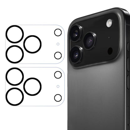 For iPhone 17 Pro Max 2pcs ENKAY Hat-Prince 9H Rear Camera Lens Tempered Glass Film - iPhone 17 Pro Max Tempered Glass by ENKAY | Online Shopping UK | buy2fix