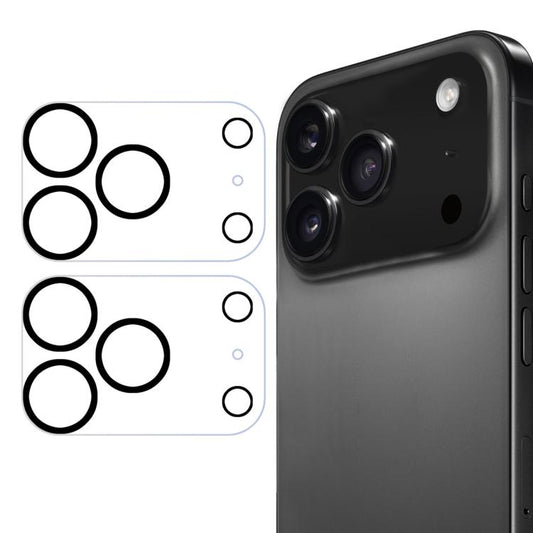 For iPhone 17 Pro Max 2pcs ENKAY Hat-Prince 9H Rear Camera Lens Tempered Glass Film - iPhone 17 Pro Max Tempered Glass by ENKAY | Online Shopping UK | buy2fix