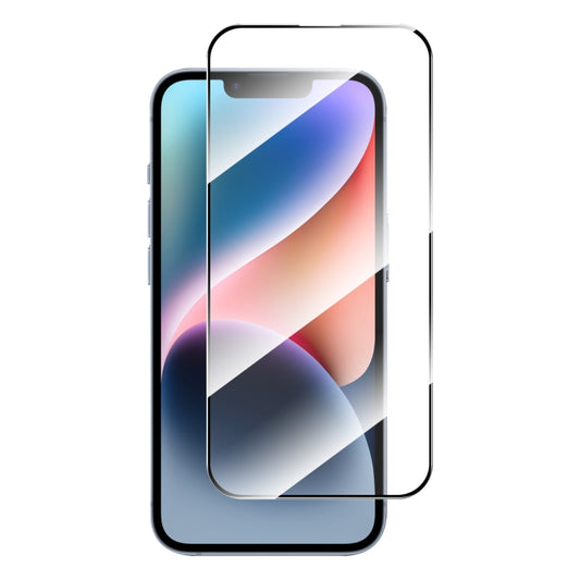 For iPhone 15 ENKAY Full Glue High Aluminum-silicon Tempered Glass Film - iPhone 15 Tempered Glass by ENKAY | Online Shopping UK | buy2fix