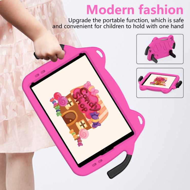 For iPad 10.2 2019 / 2020 / 2021 Ice Baby EVA Shockproof Hard PC Tablet Case(RoseRed+Black) - iPad 10.2 Cases by buy2fix | Online Shopping UK | buy2fix