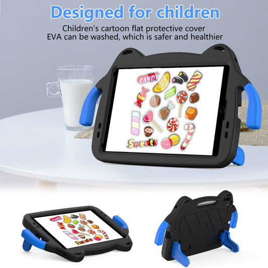 For iPad 10.2 2019 / 2020 / 2021 Ice Baby EVA Shockproof Hard PC Tablet Case(Black+Blue) - iPad 10.2 Cases by buy2fix | Online Shopping UK | buy2fix