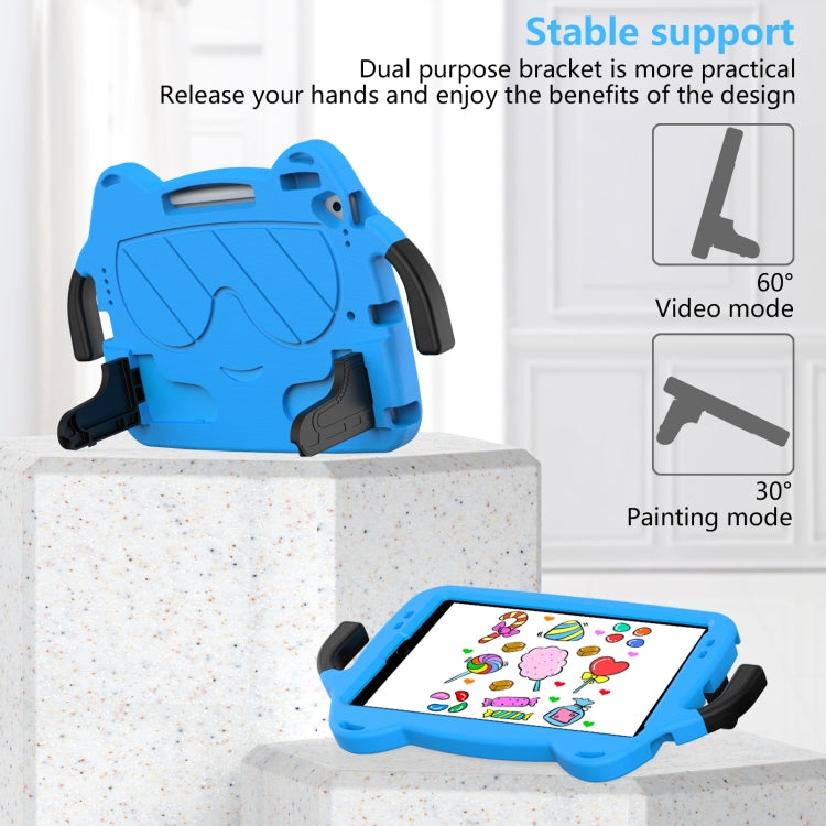 For iPad Pro 10.5 / Air 3 10.5 2019 Ice Baby EVA Shockproof Hard PC Tablet Case(Sky Blue+Black) - iPad 10.2 Cases by buy2fix | Online Shopping UK | buy2fix