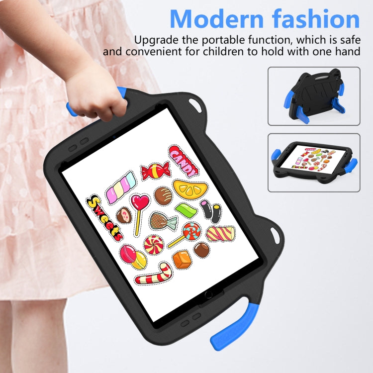 For iPad Pro 10.5 / Air 3 10.5 2019 Ice Baby EVA Shockproof Hard PC Tablet Case(Black+Blue) - iPad 10.2 Cases by buy2fix | Online Shopping UK | buy2fix